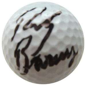 Ricky Barnes Autographed Golf Ball
