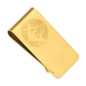  Gold plated Masonic Money Clip Jewelry