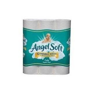  Angel Soft Bath Tissue Regular Roll, White, 24 Count 