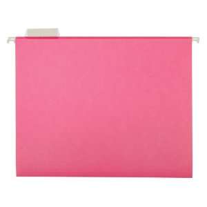   Tab, Letter Size, Pink, 25 Folders Per Box (66066)