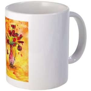 Whimsical Poppies A touch of Tuscany Cupsthermosreviewcomplete Mug by 