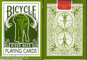 Bicycle Elephant Tsunami playing cards 1st Printing  