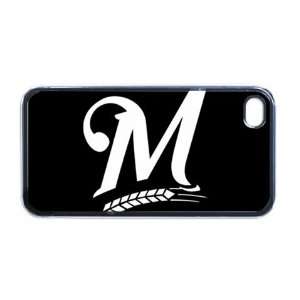  Milwaukee Brewers Apple RUBBER iPhone 4 or 4s Case / Cover 