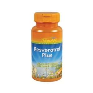  Thompson Resveratrol Plus 30 vegetarian capsules Health 