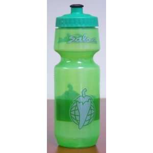  Salsa 24oz Transparent Green Wide Mouth Water Bottle 