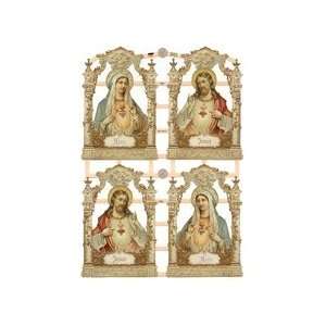Beautiful Jesus and Mary Scraps ~ Germany ~ New for 2012  