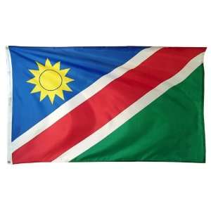  3ft x 5ft Namibia Flag   Printed Polyester Patio, Lawn 
