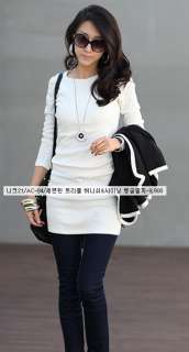 New Sexy Korea Women Long Sleeve Casual Mini Dress 70#  