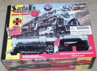 Lionel new 7 11193 Santa Fe Freight set Battery powered  