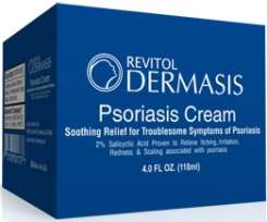 Revitol Dermasis PSORIASIS RELIEF CREAM Psoriasis Treatment Lotion ~ 6 