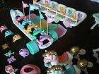 Tyco Quints Baby Doll lot bike carriage bed rocking horse bath 5 
