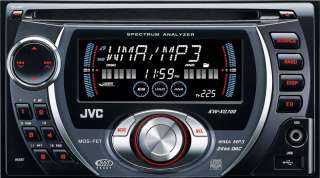  JVC KW XG700 Double DIN In Dash CD Receiver with Front AUX 