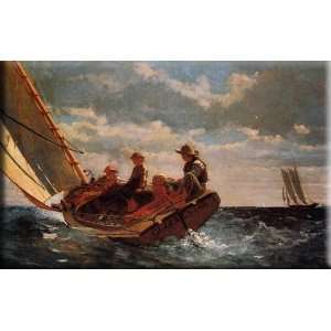  Breezing Up 30x19 Streched Canvas Art by Homer, Winslow 