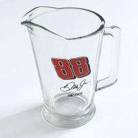   EARNHARDT JR. #88 OFFICIAL COLLECTORS NASCAR RACE CAR GLASS PITCHER