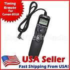   Timer Remote Shutter Release with LCD for Canon Rebel T1i T2i T3i
