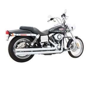 Harley Independence LG Chrome Exhaust System for 1991 2005 Dyna Models 