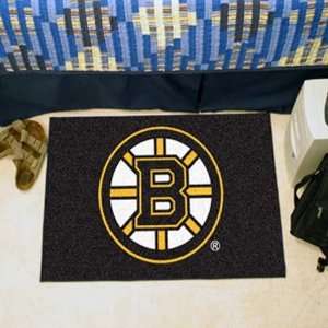  Boston Bruins 19 x 29 Black Logo Starter Mat