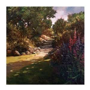  Garden Steps by Philip Craig, 42x43