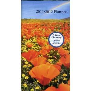  Orange Flowers 2011/2012 Two Year Planner