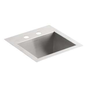 Kohler K 3840 2 NA Vault 15 X 15 Entertainment Sink, Not Applicable