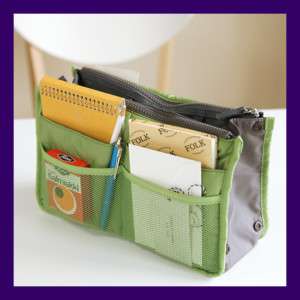 Purse Handbag Organizer Insert   Dual bag in bag  
