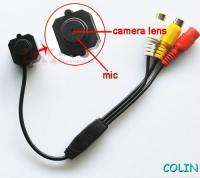 CMOS Spy Mini Wired CCTV Security Color Video Pinhole Camera 