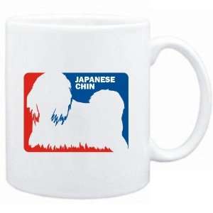    Mug White  Japanese Chin Sports Logo  Dogs