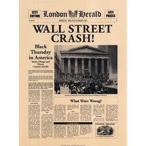  London Herald   Wall Street Crash