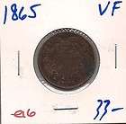 1865 Two Cent Piece Very Fine E16