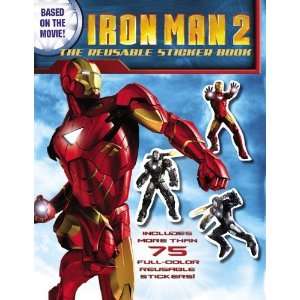  Iron Man 2 The Reusable Sticker Book [Paperback] Alice 