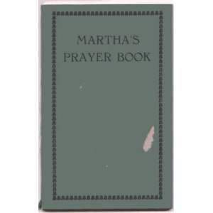  Marthas Prayer Book Anonymous Books