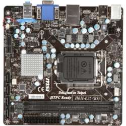 MSI H61I E35 (B3) Desktop Motherboard   Intel   Socket H2 LGA 1155 
