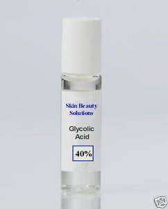 Glycolic Acid Skin Roll On Peel 40%  Wrinkles Acne Easy  