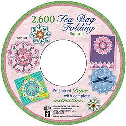 Tea Bag Folding Squares 2600 image CD  