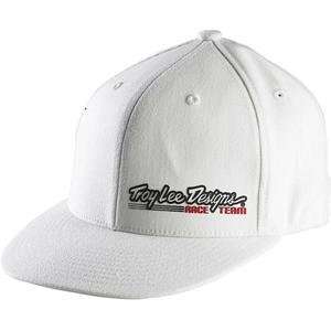   Lee Designs Race Team Premium 210 Flexfit Hat   Small/Medium/White