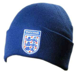 Official ENGLAND FA Football New BEANIE KNITTED HAT CAP  