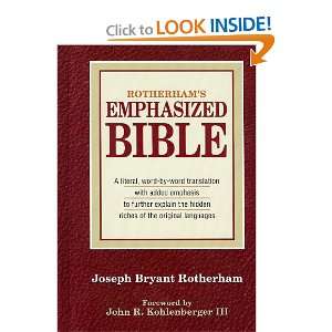  Rotherhams Emphasized Bible Joseph Bryant Rotherham 