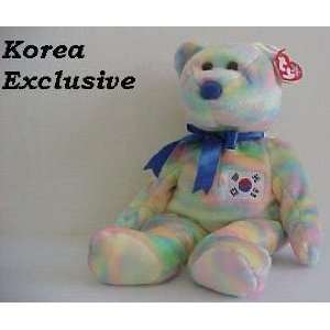  Ty Beanie Buddies Coreana the Bear Buddy (Korean Asia 