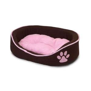Dog Pet Lounger Bed   Pink 