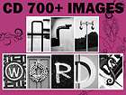 ALPHABET PHOTOGRAPHY LETTERS CD 700+ PHOTOS A to Z