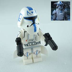LEGO StarWars Captain Rex in Snow Gear Custom Figure  
