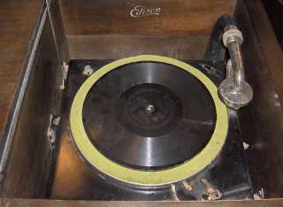 Antique 1900 Edison Mahogany Phonograph London #4,Lc 38,London Console 