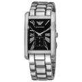 Emporio Armani Mens Classic Stainless Steel Watch MSRP 