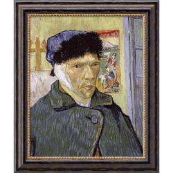   Van Gogh Self Portrait with Bandaged Ear, 1889 Framed Canvas Art