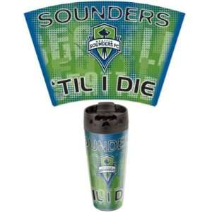 Seattle Sounders Til I Die 16oz Travel Mug  Sports 
