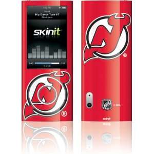 com New Jersey Devils Solid Background skin for iPod Nano (5G) Video 