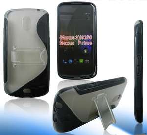   Nexus 3 Prime Case i9250 Hard cover w/ STAND Black TPUGel Verizon