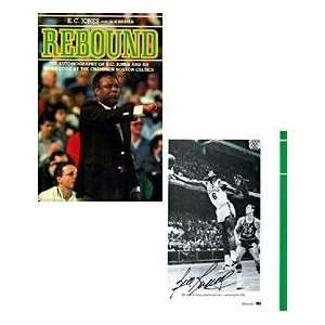  Bill Russell Autographed KC Jones Rebound Book 