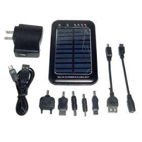 Portable 2600mAh Solar Powered Battery USB Panel Charger Charger for 