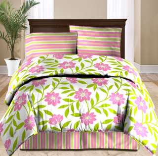 Piece Comforter & Sheet Set Bed In A Bag Sets   8 Patterns Twin or 